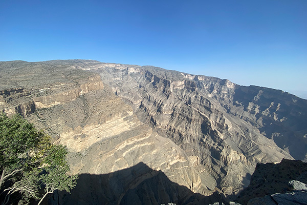 Wadi Nakhar Schlucht, Oman