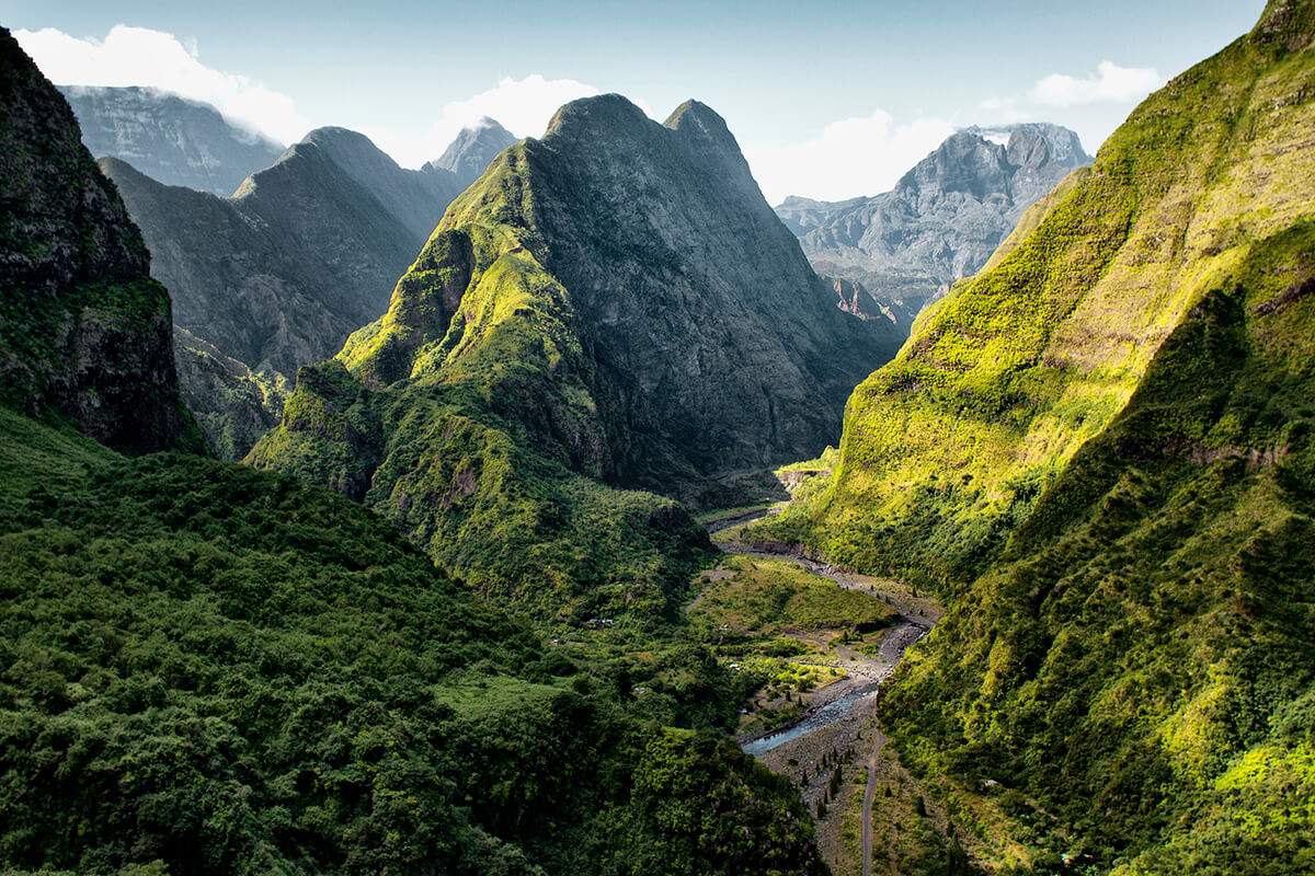 landschaftsfoto la reunion