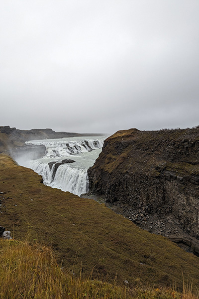 Gulfoss-Wasserfall, Island