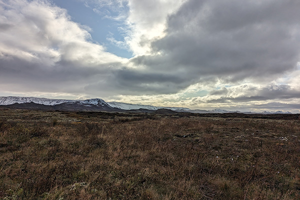 Ausblick Nationalpark Thingvellir