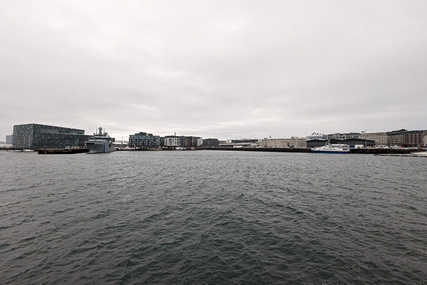 Ausblick bei Stadtrundfahrt durch Reykjavik