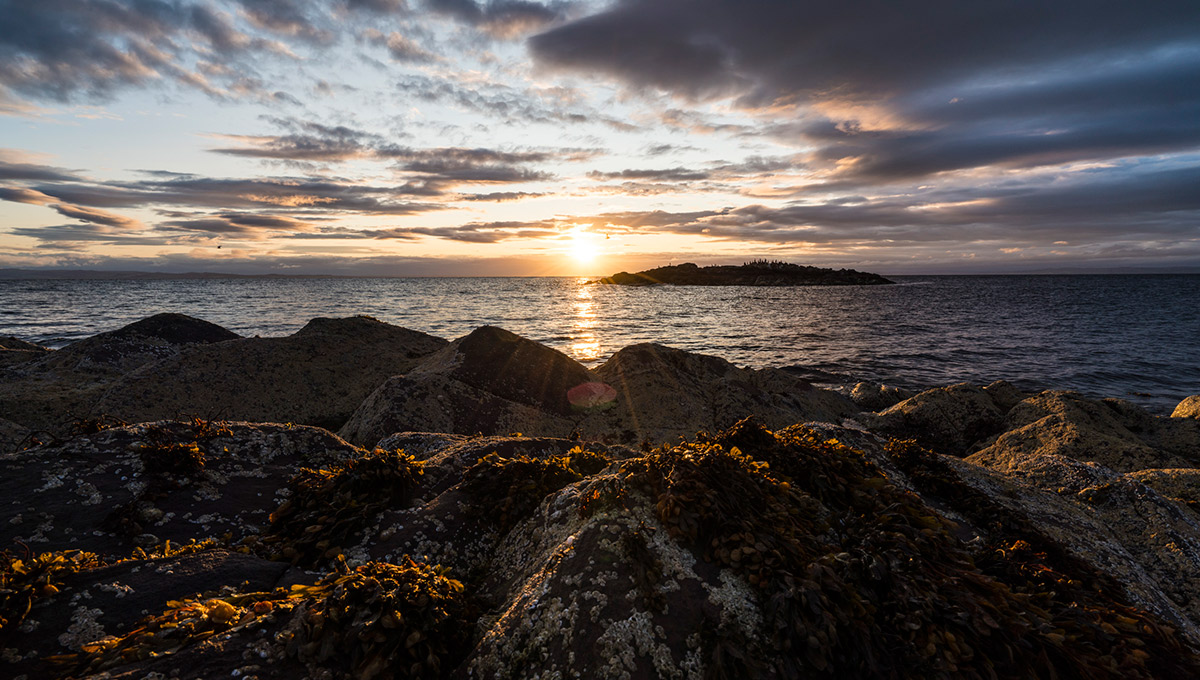 Sonnenaufgang auf Arran Island