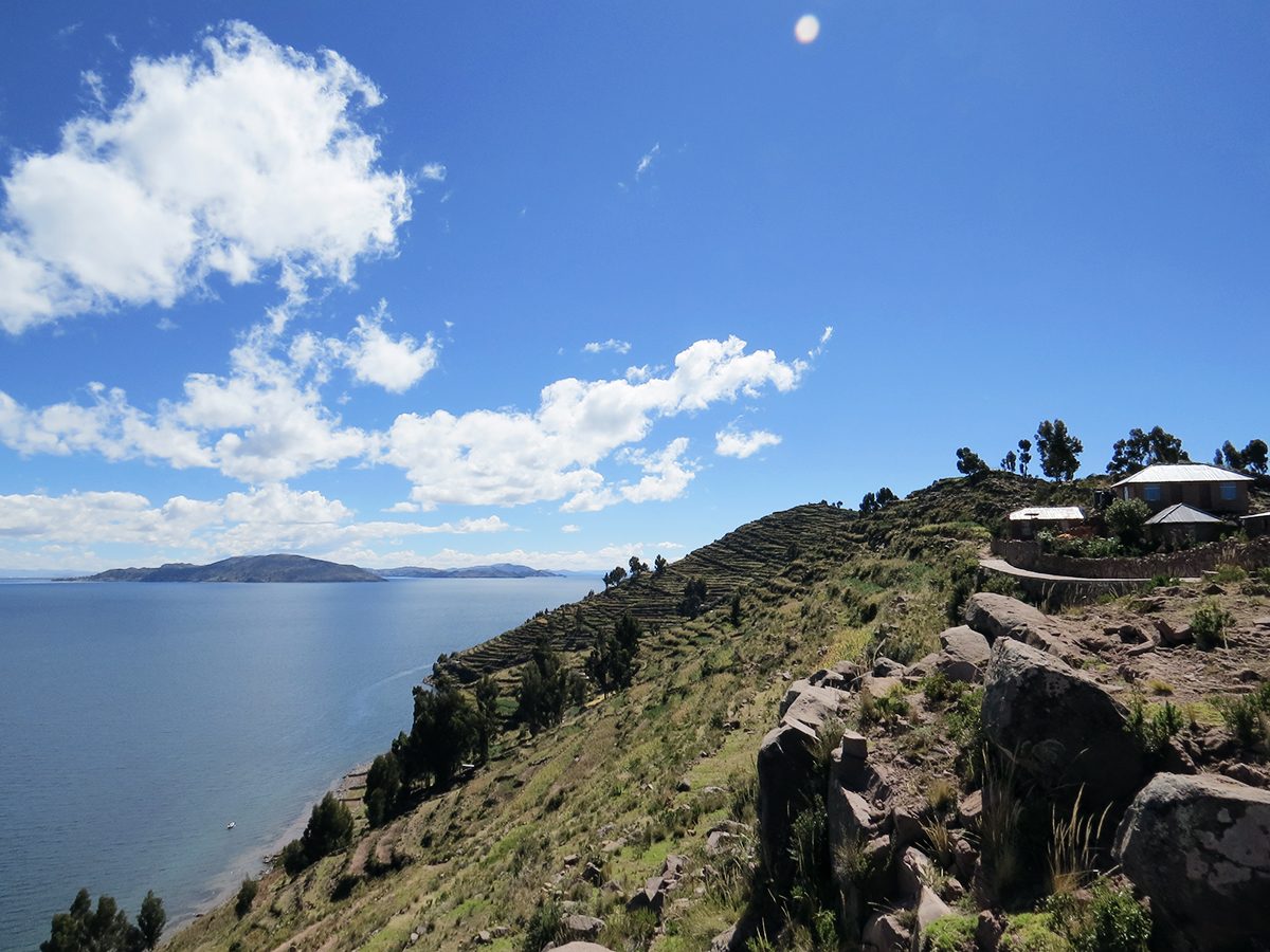 Ausblick Titicacasee