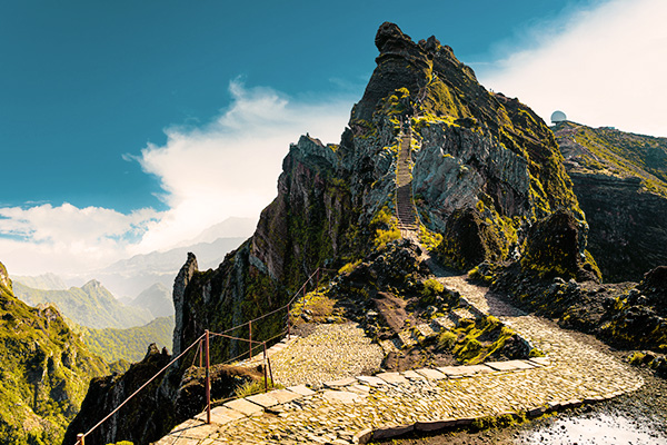 Die Treppe zum Himmel“  auf Madeira