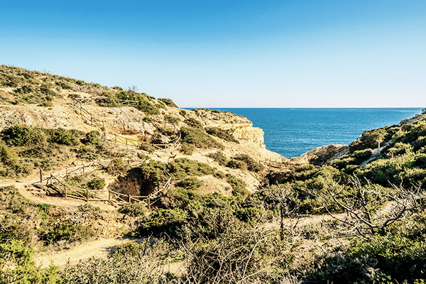 Teil des Weges der sieben hängenden Täler, Algarve