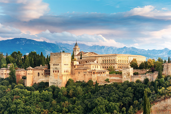 Alhambra, Granada Spanien