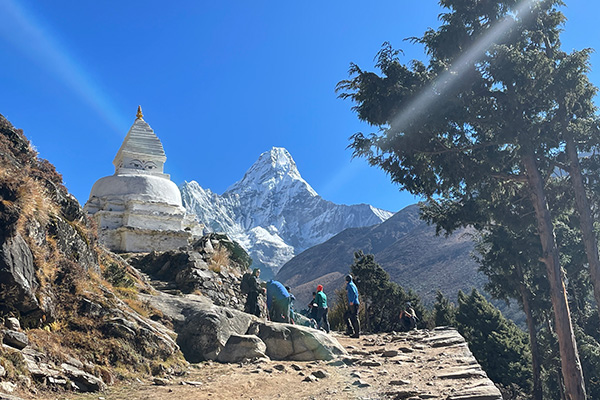 Blick auf den Ama Dablam, Nepal