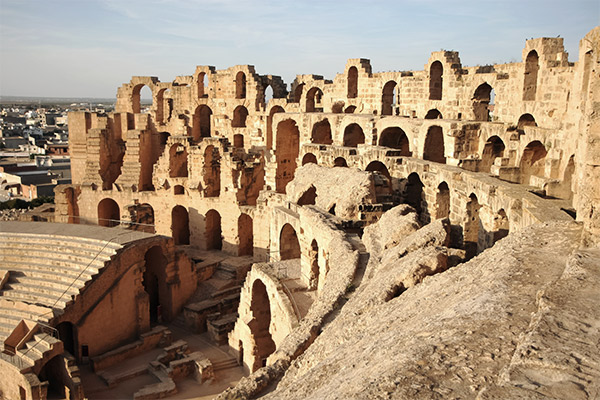 Amphitheater El Djem, Tunesien