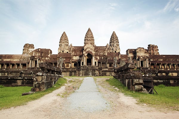 Angkor Wat Eingang, Kambodscha