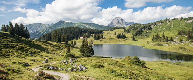 Der Körber See am Arlberg