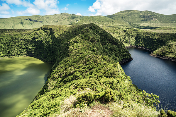 Die Seen Lagoa Negra und Lagoa Comprida