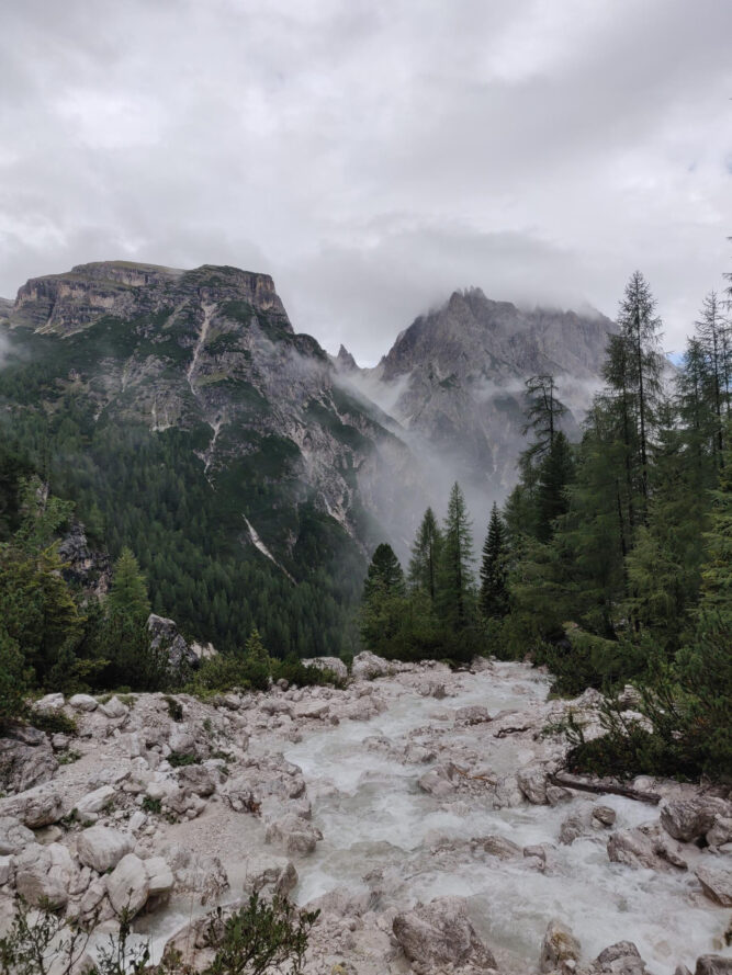 Bachaufstieg zum Toblinger Knoten, Drei Zinnen Nationalpark