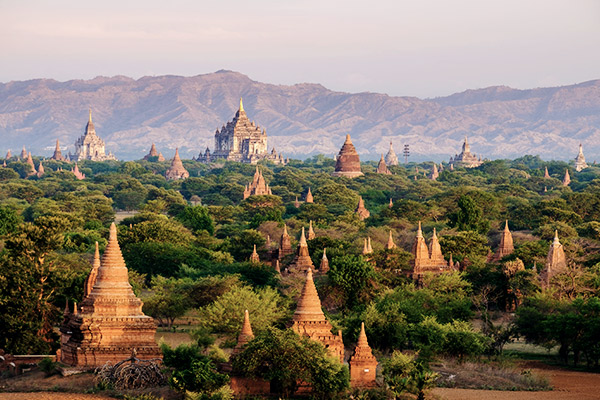 Pagoden in Bagan, Myanmar