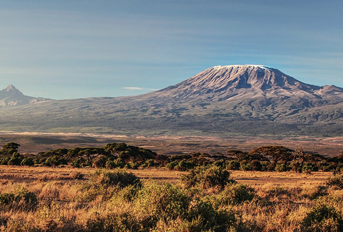 Kilimanjaro in Trockenzeit