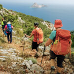 wandern am meer