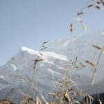 Schneebedeckter Gipfel, Nepal