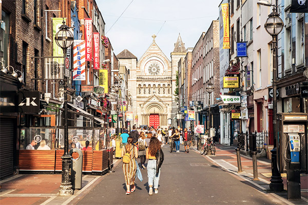 Stadtleben Dublin, Irland