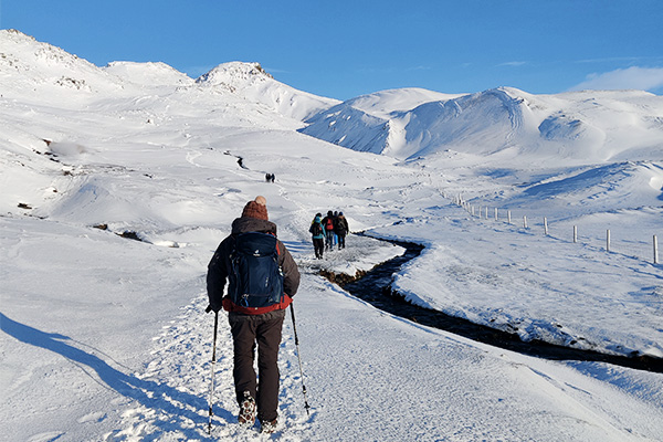 Wandern am Fluss