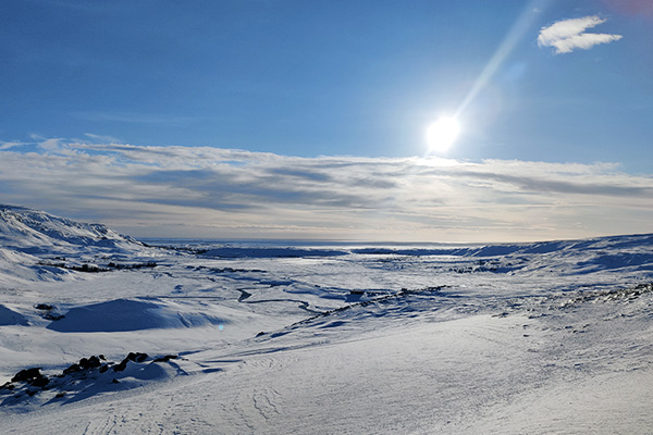 Landschaft in Island