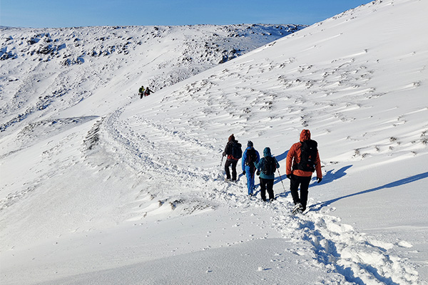 Wanderung in Island