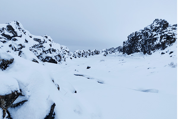 Zwischen den Welten im Thingvellir Nationalpark