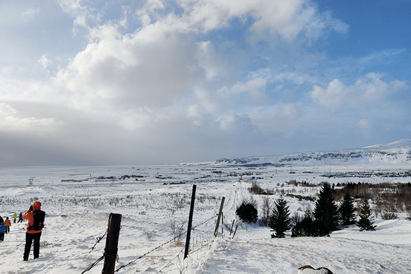 Landschaft bei Hveragerdi