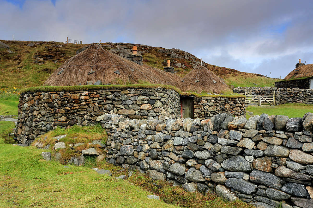 Blackhouses von Na Gearrannan