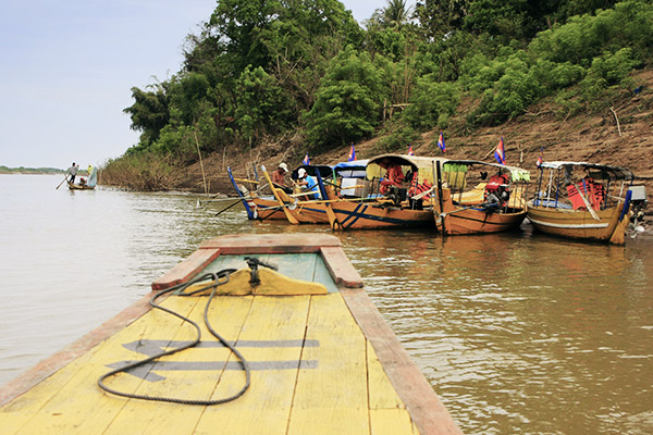 Bootstour Kratie, Kambodscha