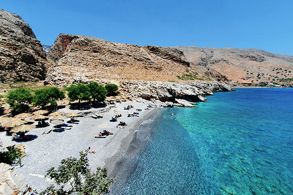 Die Bucht Marmara am lybischen Meer