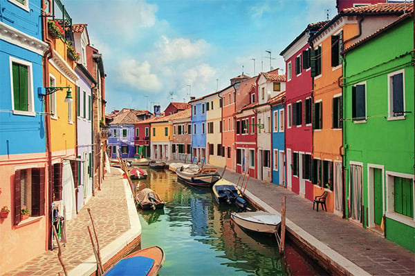 Burano, Italien