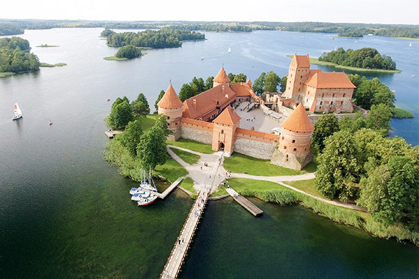 Wasserburg Trakai, Litauen