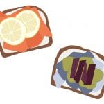 Butterbrot mit Lachs, Hering