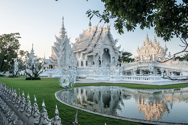 Wat Rong Khun in Chiang Rai, Thailand