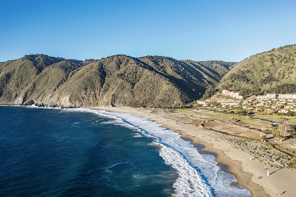 Playa Grande in Quintay, Valparaiso