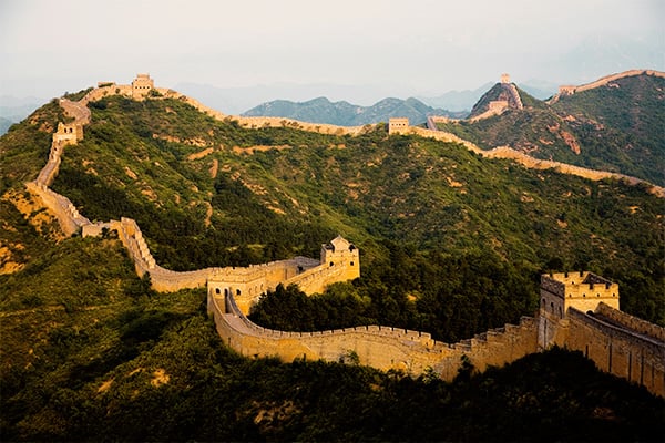 Chinas Wahrzeichen, die Great Wall