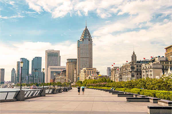 China Cityscape am Bund