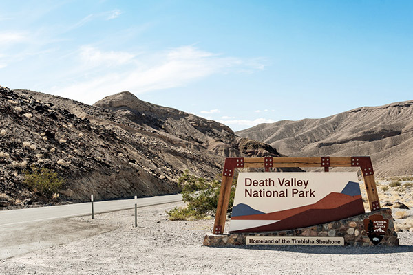 Heimat der Timbisha Shoshonen, Death Valley USA