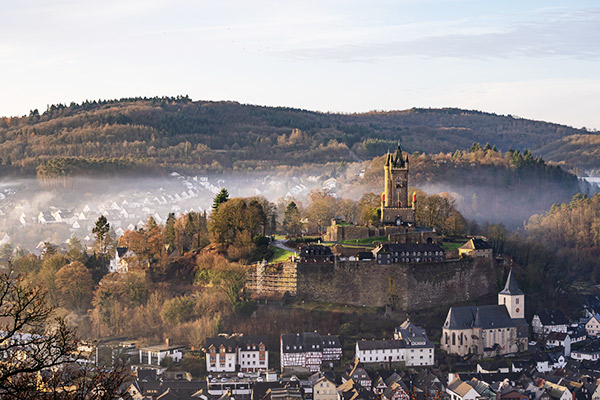Blick auf die Stadt Dillenburg