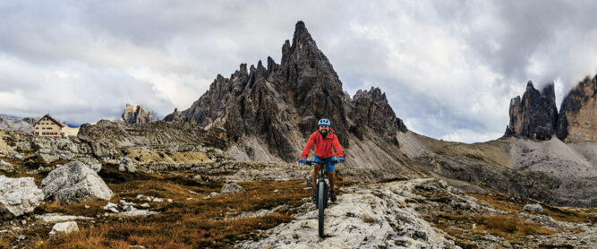 Mountainbiking in den Dolomiten