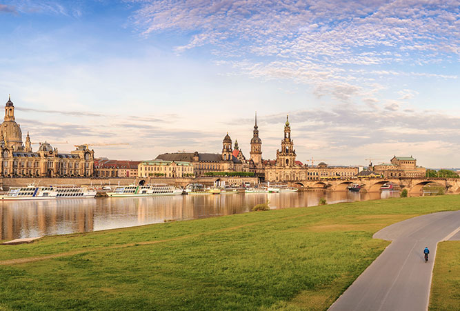 Ausblick auf Dresden