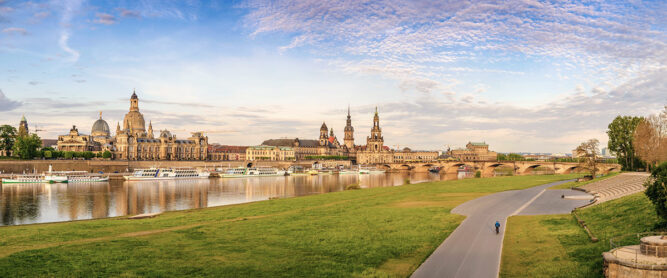 Ausblick auf Dresden