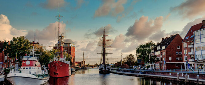 Hafen von Emden