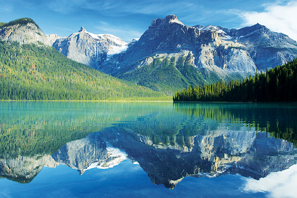 Emerald Lake im Kootenay Nationalpark, Kanada