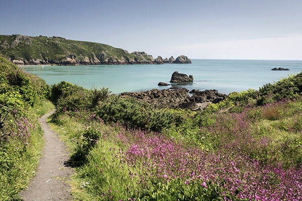 Südküste der Kanalinsel Guernsey