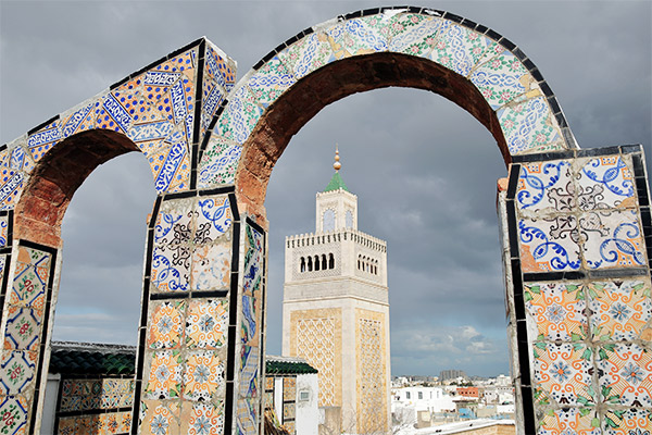 Ez-Zitouna-Moschee in Tunis, Tunesien