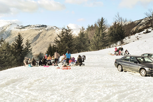 Winter Grillen, Prevalla Albanien