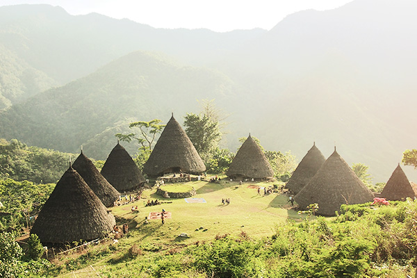 Wae Rebo Dorf in Flores