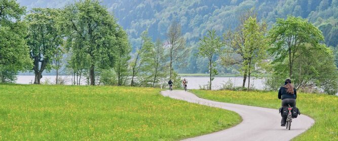 Flussradweg in Österreich