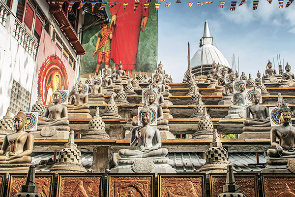 Gangaramaya Tempel, Colombo