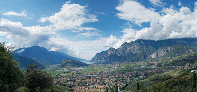 Blick auf den Gardasee